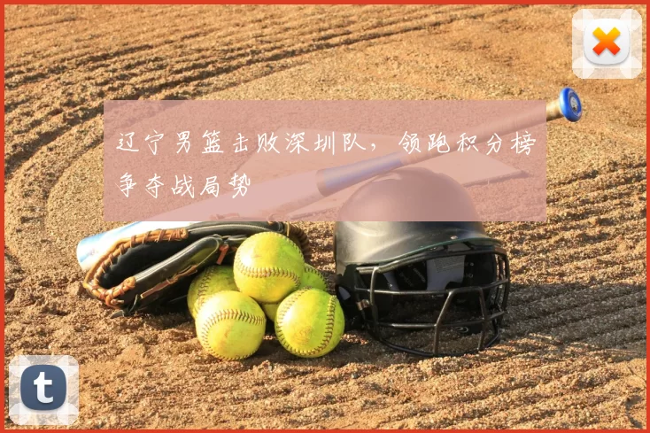 辽宁男篮击败深圳队，领跑积分榜争夺战局势