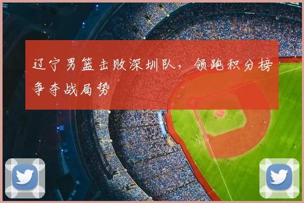 辽宁男篮击败深圳队，领跑积分榜争夺战局势