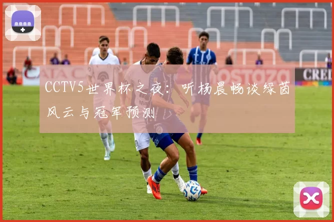 CCTV5世界杯之夜:听杨晨畅谈绿茵风云与冠军预测