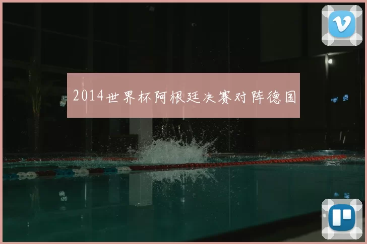 2014世界杯阿根廷决赛对阵德国